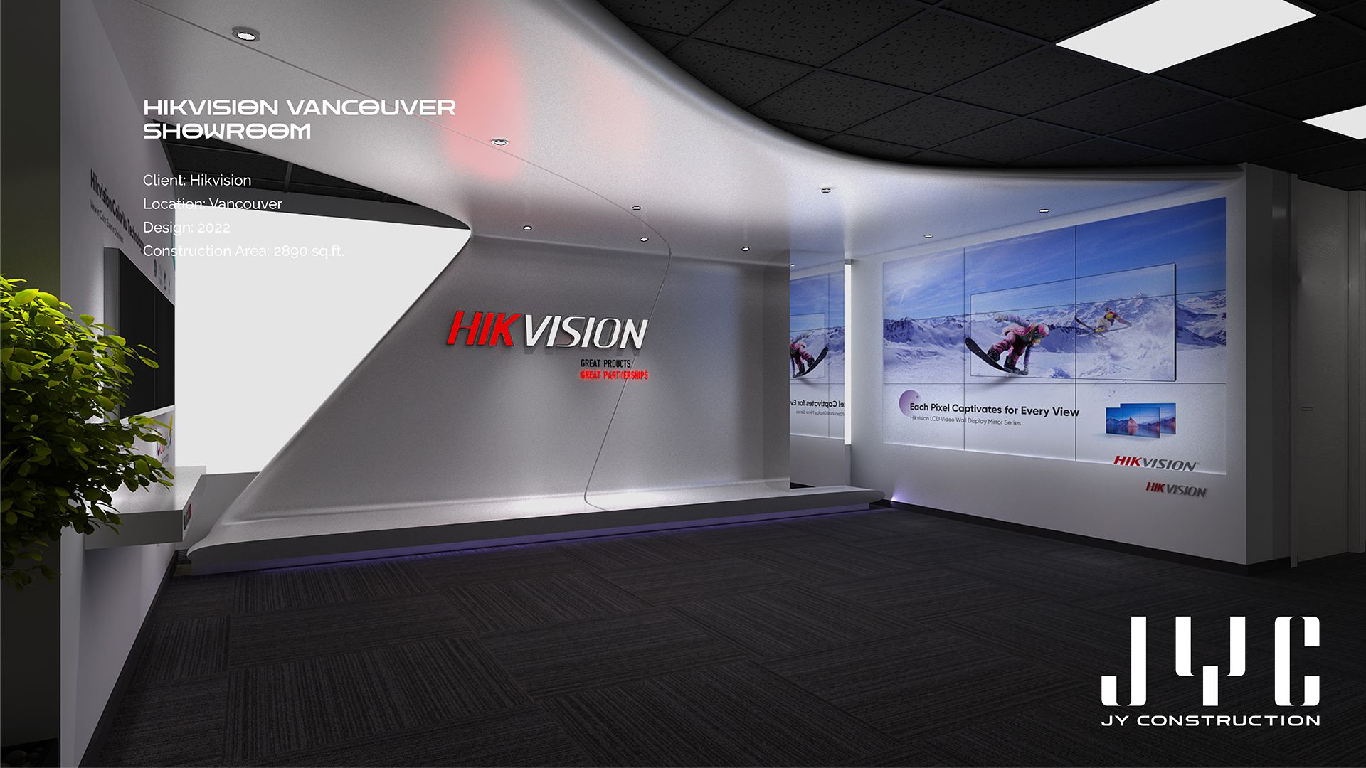 Vancouver Corporate Showroom Renovation - Hikvision Vancouver Showroom ...